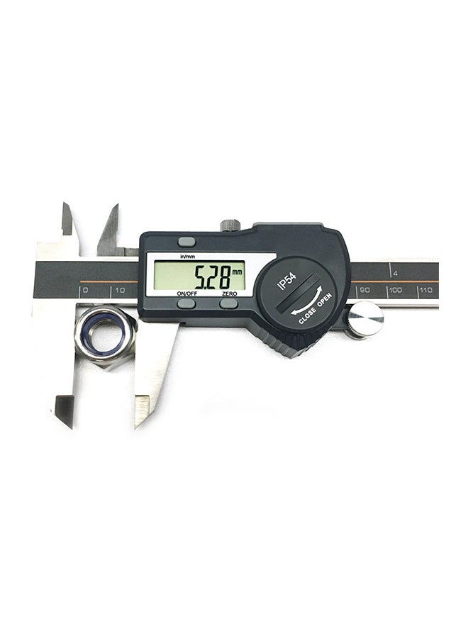 Waterproof Digital Vernier Caliper With LCD Display Black  - Image 1