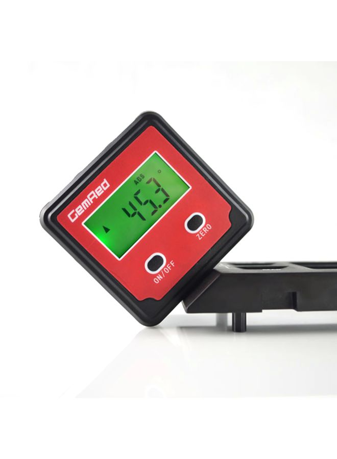 GemRed Magnetic Base Digital Level Box Inclinometer Red - Image 3