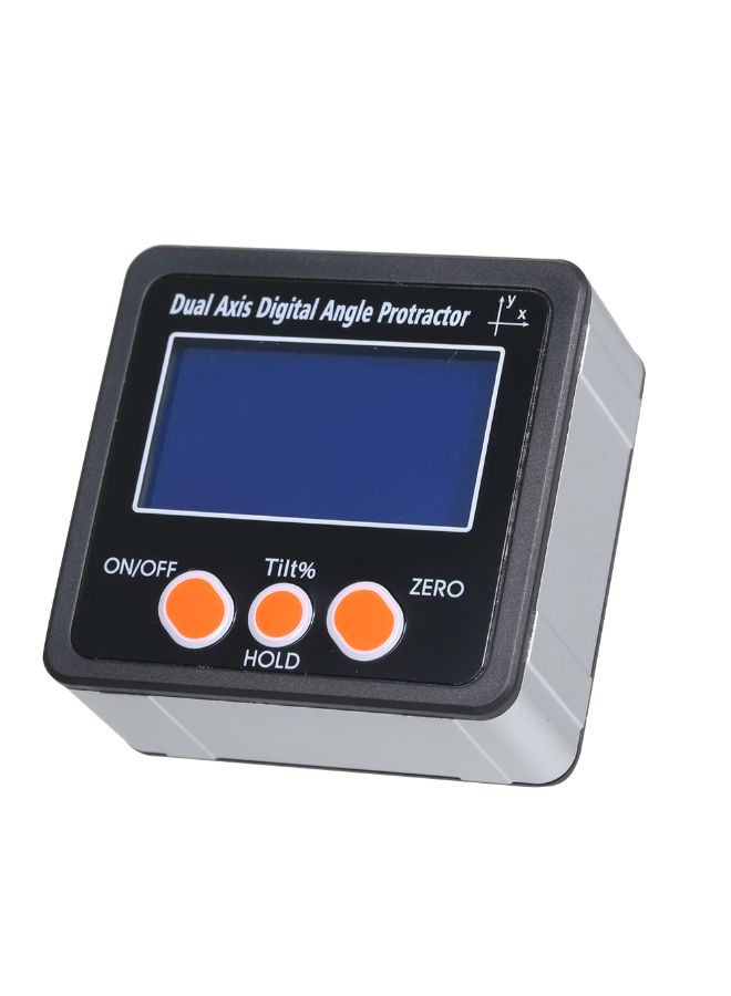 جهاز تحديد زوايا رقمي مزدوج المحاور بشاشة عرض LCD أسود  - Image 3
