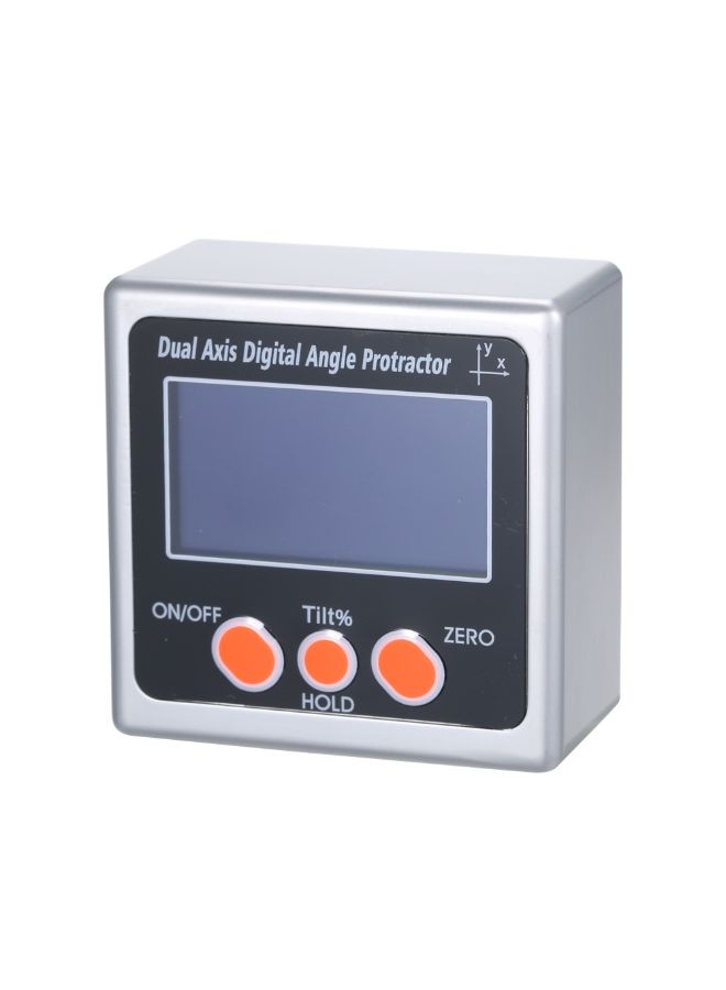 مقياس زوايا رقمي مزدوج المحاور ومزود بشاشة LCD أبيض  - Image 3