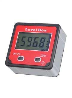 Generic Magnetic Base Digital Level Box Inclinometer Red  - Image 2