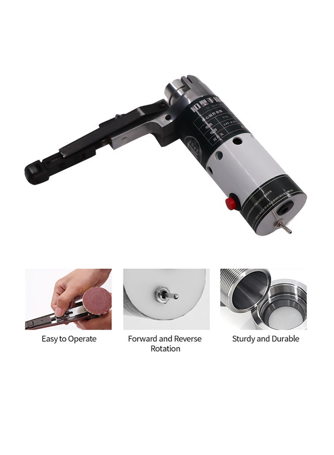 6-Piece Sander Electronic Grinder Black/Grey  - Image 2