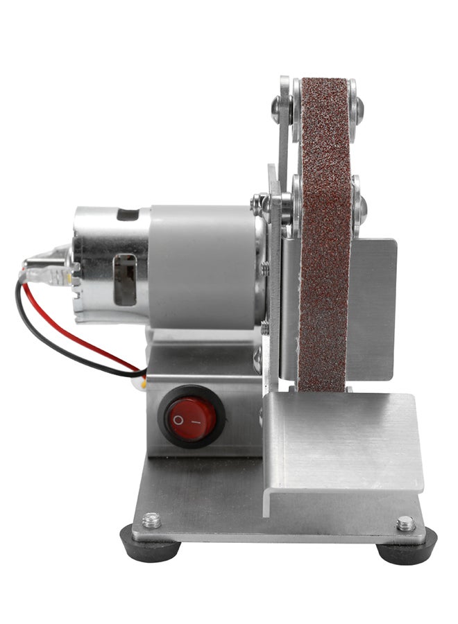 Multifunctional Mini Electric Belt Sander Silver  - Image 2