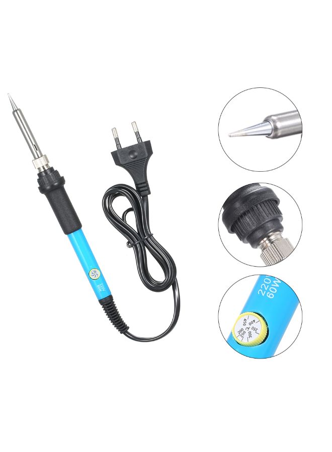 Lightweight Soldering Station Tool Kit With 5 Piece Solder Iron Tip Multicolour - Image 5