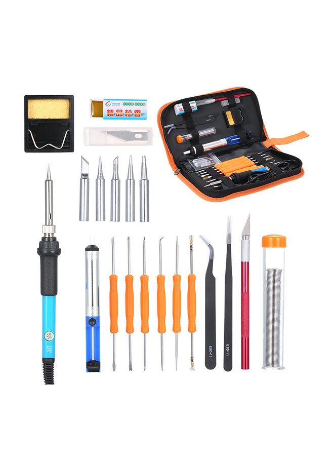 Lightweight Soldering Station Tool Kit With 5 Piece Solder Iron Tip Multicolour - Image 1