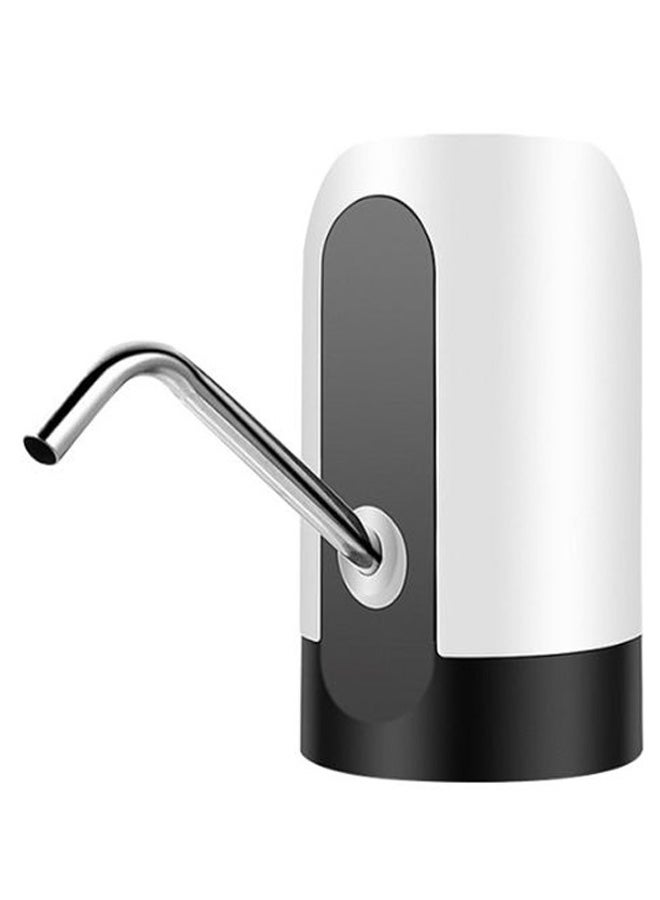 منقي وموزع مياه كهربائي أوتوماتيكي بمنفذ USB WHZ90325003WH أسود/فضي  - Image 1