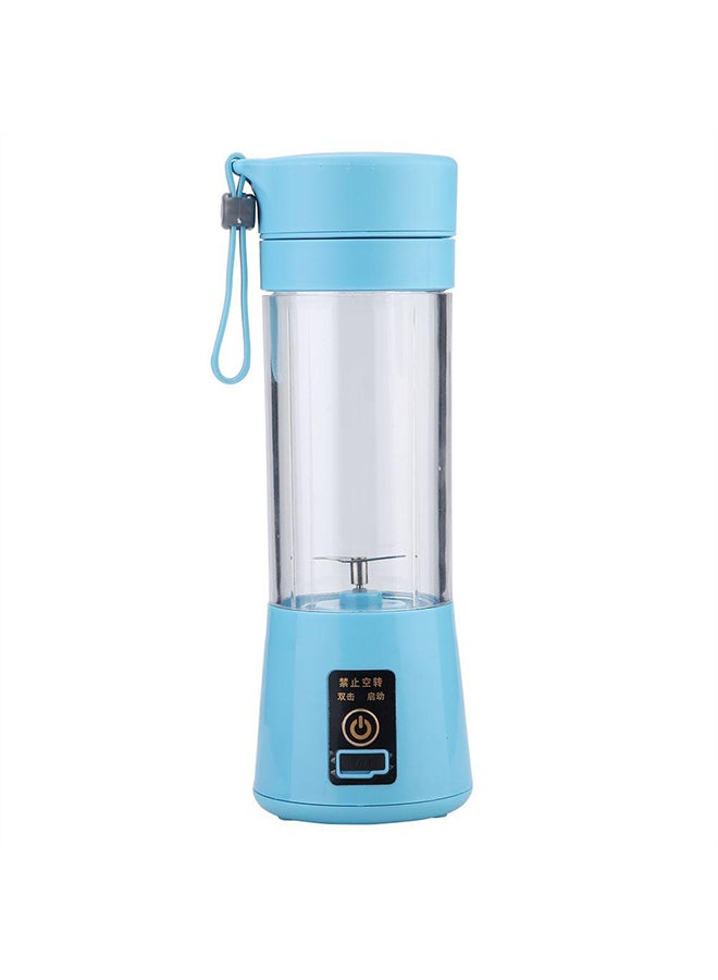 USB Portable Electric Fruit Juicer Blue  - Image 2