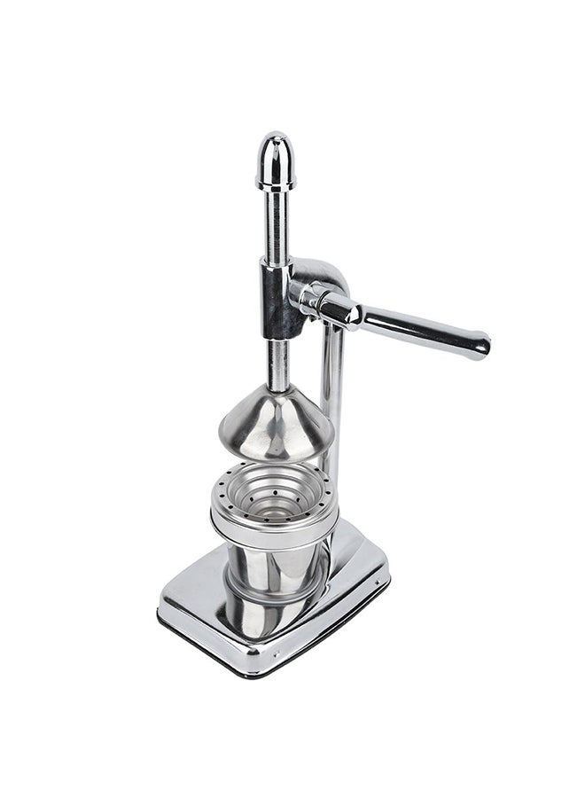 عصارة يدوية تعمل بالضغط فضي - Image 3