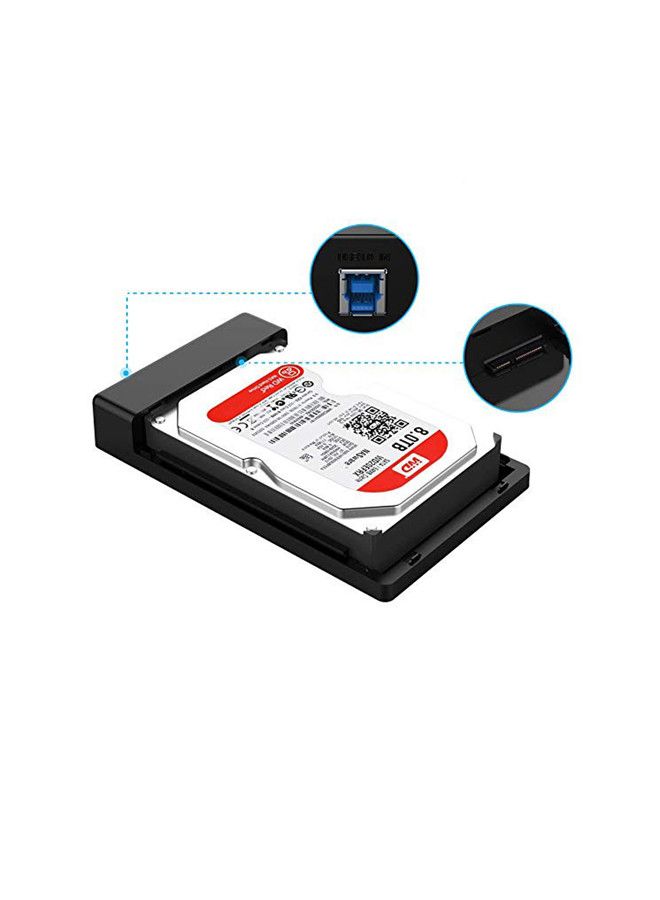 أوريكو - قاعدة تثبيت محرك أقراص ثابتة من SATA إلى USB 3.0 أسود - Image 1