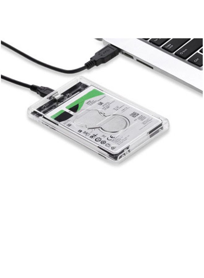 E-yield - SATA To USB Type-C Hard Drive Dock Transparent - Image 1
