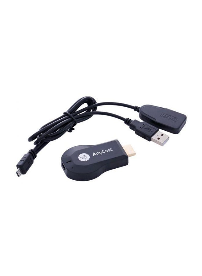 M2 Plus Miracast Airplay HDMI Wi-Fi Display Dongle Black