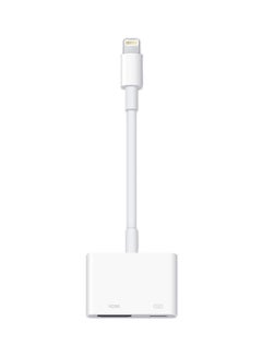 Lightning To HDMI HD Converter Adapter White