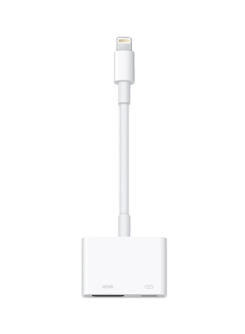 Lightning Digital AV Adapter White