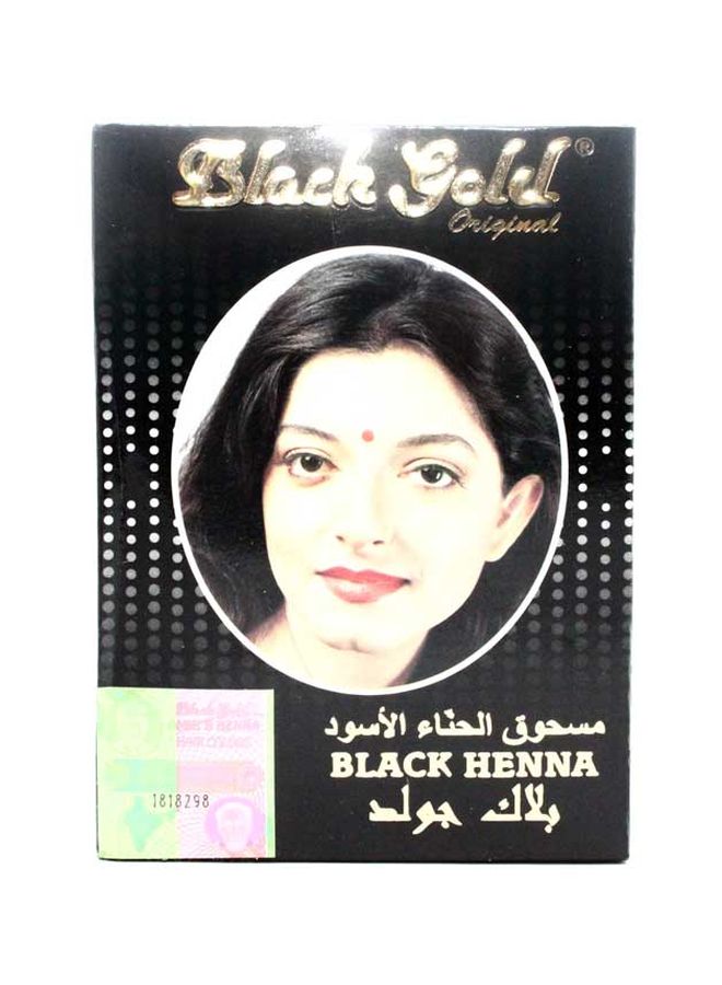 Black Gold Henna For Hair Black 