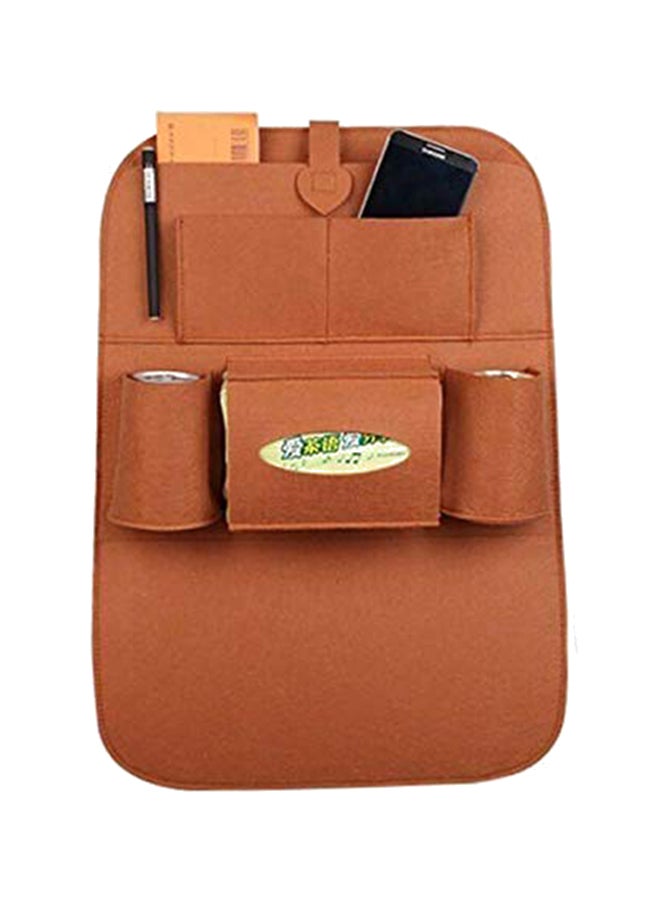 Multi Pocket Car Seat Back Organiser Storage Bag