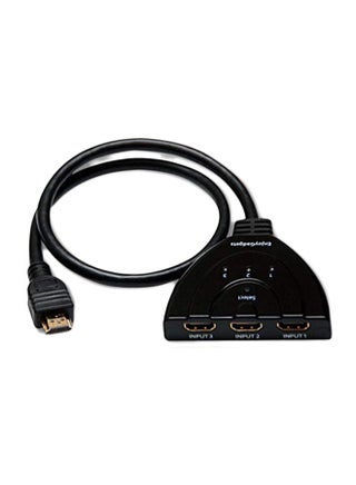 3-Port HDMI Auto Switch Splitter Switcher Hub Black - v1565088123/N28885507A_1