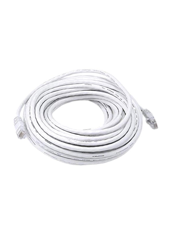 Generic Cat5E RJ45 Ethernet Patch Cable White 