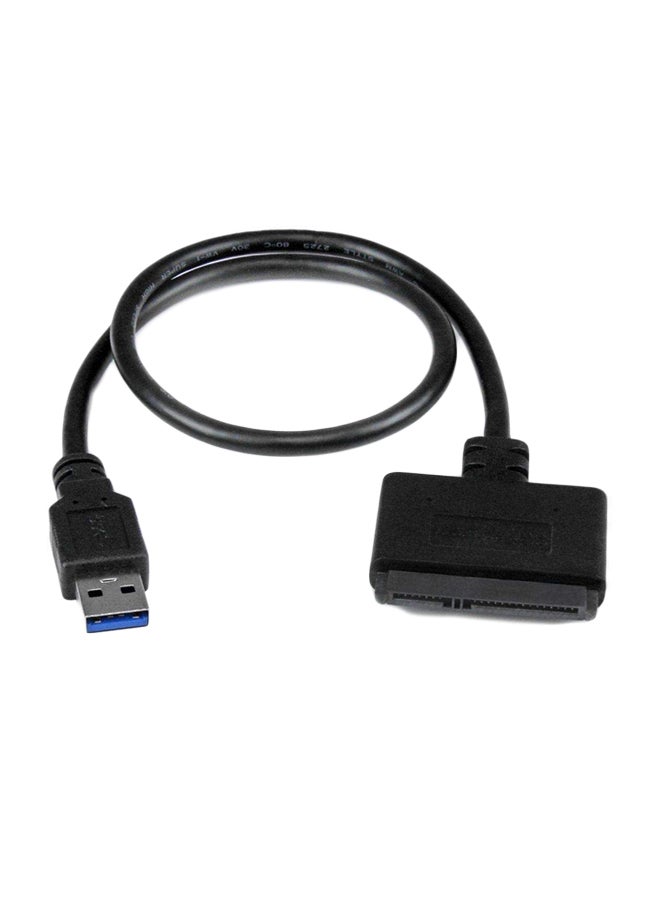 USB To SATA 3 Adapter Cable Black