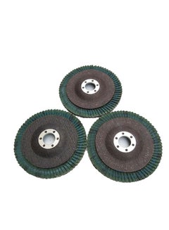 Generic 10-Piece Grit Flap Discs Brown  - Image 2