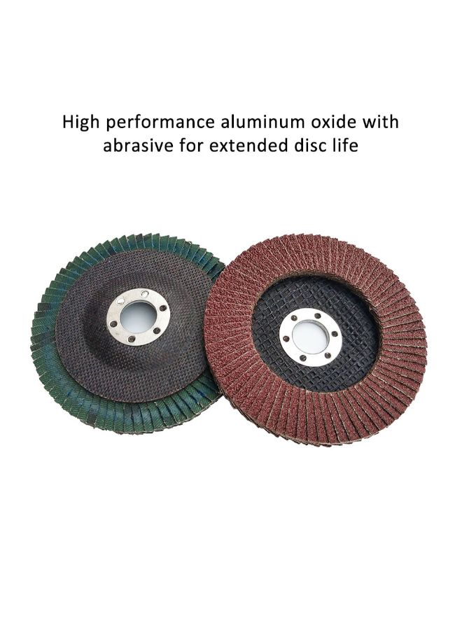 10-Piece Grinding Wheels Set Brown  - Image 3