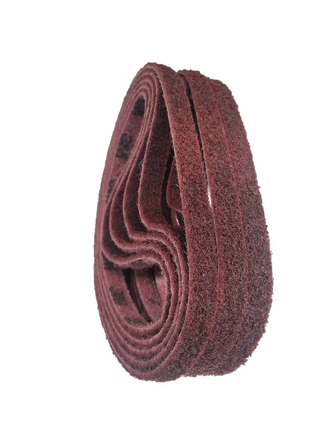 Generic - 10-Piece Polishing Sand Belt Brown - Image 1