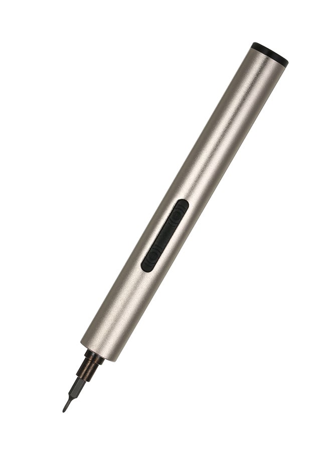 Generic Mini Electric Cordless Precision Screwdriver Gold  - Image 1
