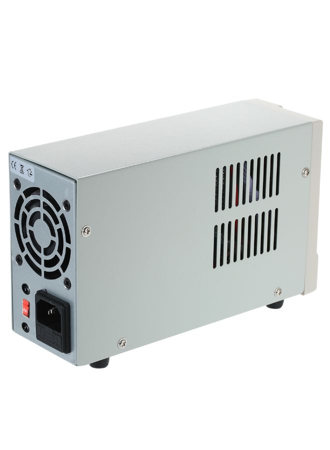 wanptek - LED Display Adjustable Mini DC Power Supply Unit White - Image 1