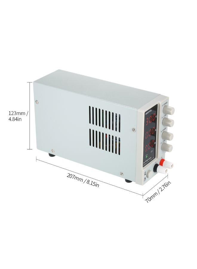 wanptek - 3 Digits Display LED DC Power Supply White - Image 1