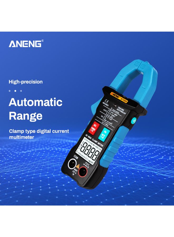 أنينج جهاز أوتوماتيكي رقمي RMS لاختبار الجهد للتيار المستمر والمتردد ST205 أزرق 0.328كيلوجرام  - Image 2