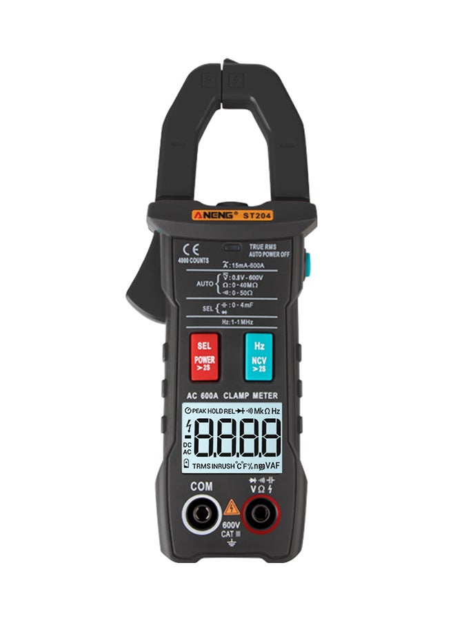 ANENG Automatic RMS Digital AC/DC Voltage Tester-ST204 Black 0.31kg  - Image 1