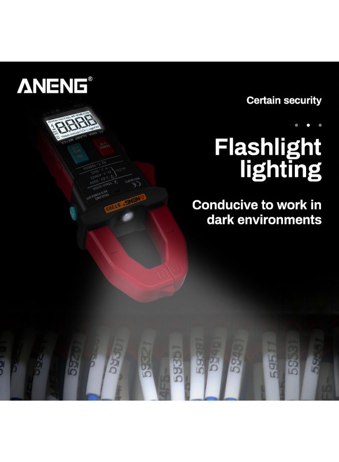 ANENG Automatic RMS Digital AC/DC Voltage Tester-ST203 Red 0.31kg  - Image 3