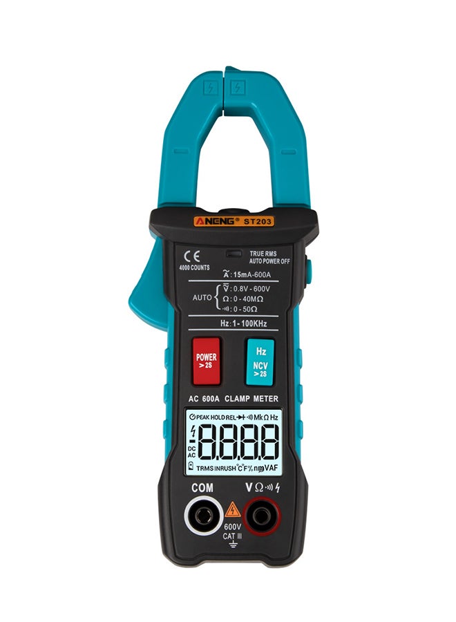 ANENG Automatic RMS Digital AC/DC Voltage Tester-ST203 Blue 0.31kg  - Image 1