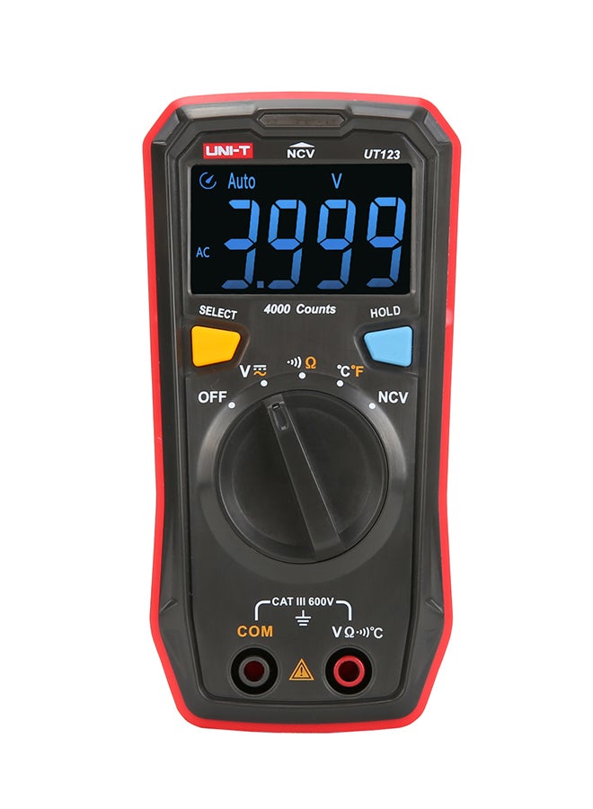 UNI-T Multi-Functional Digital High Accuracy Tester-UT123 Black/Red  - Image 1