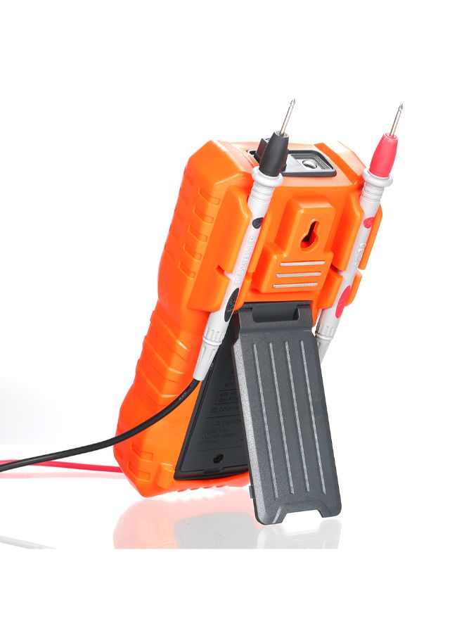 RICHMETERS - Multi-Function Handheld AC/DC Voltage Tester - 118C Black/Orange - Image 1