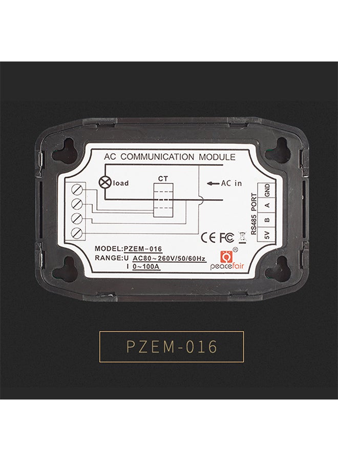 Generic - AC Serial Port Measuring Module For RS485 E451-2 Black - Image 1