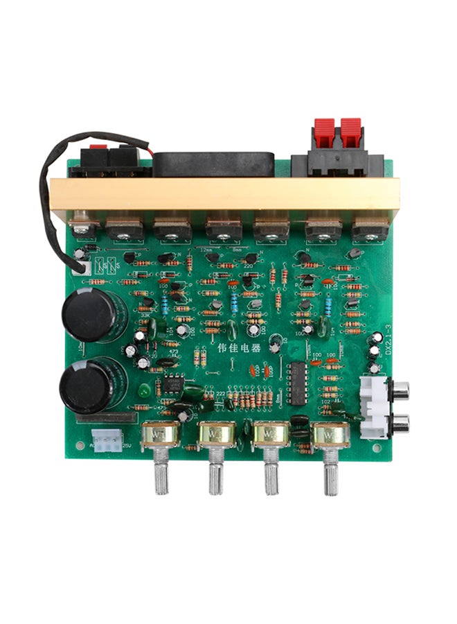 Power Audio Amplifier Board DX-2.1 Green/Gold  - Image 1