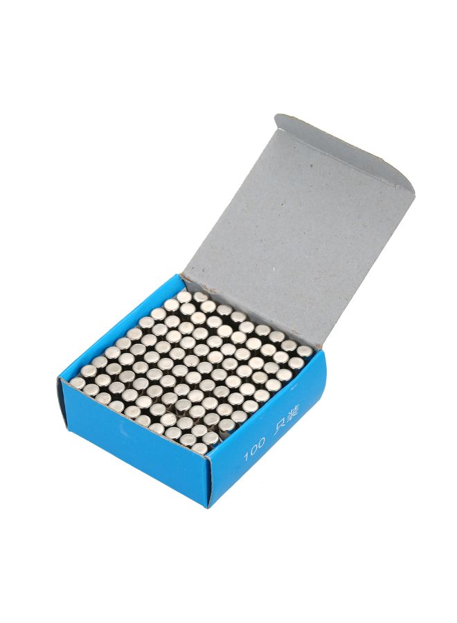 100-Piece Glass Tube Fuses Assorted Kit Silver/Clear 5 x 20mm  - Image 4
