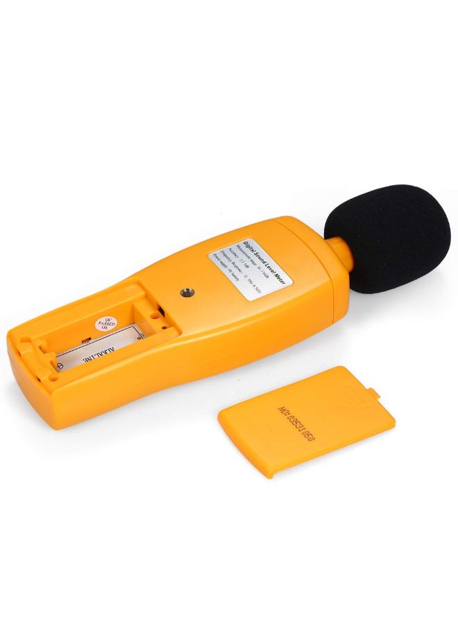 SMART SENSOR Digital LCD Sound Level Monitoring Tester Black/Orange 0.261kg  - Image 2