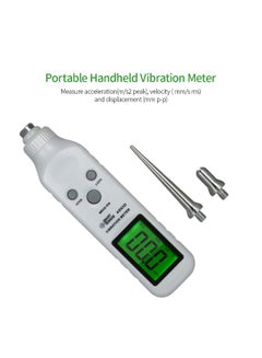 SMART SENSOR Portable Digital Vibration Measurer Meter Vibration White  - Image 4