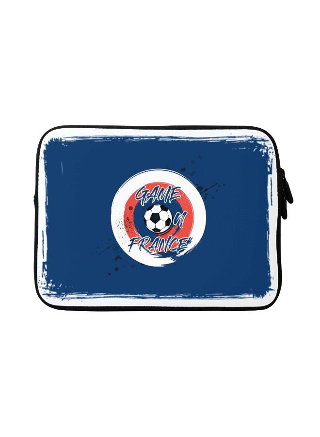 Stylizedd Game On France Designer Sleeve With Strap For Apple MacBook Multicolour - Image 1
