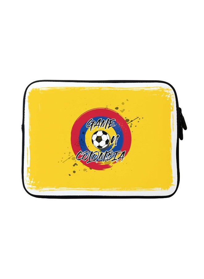 Stylizedd Game On Colombia Designer Sleeve With Strap For Apple MacBook Multicolour  - Image 2