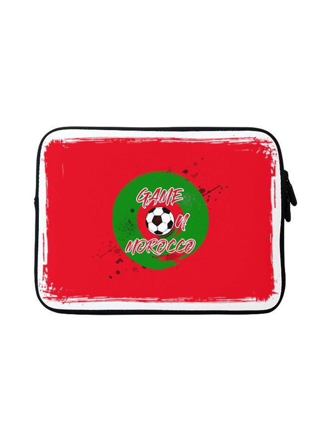 Stylizedd Game On Morocco Designer Sleeve With Strap For Apple MacBook Multicolour - Image 1