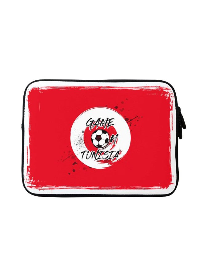 Stylizedd Game On Tunisia Designer Sleeve With Strap For Apple MacBook Multicolour - Image 2