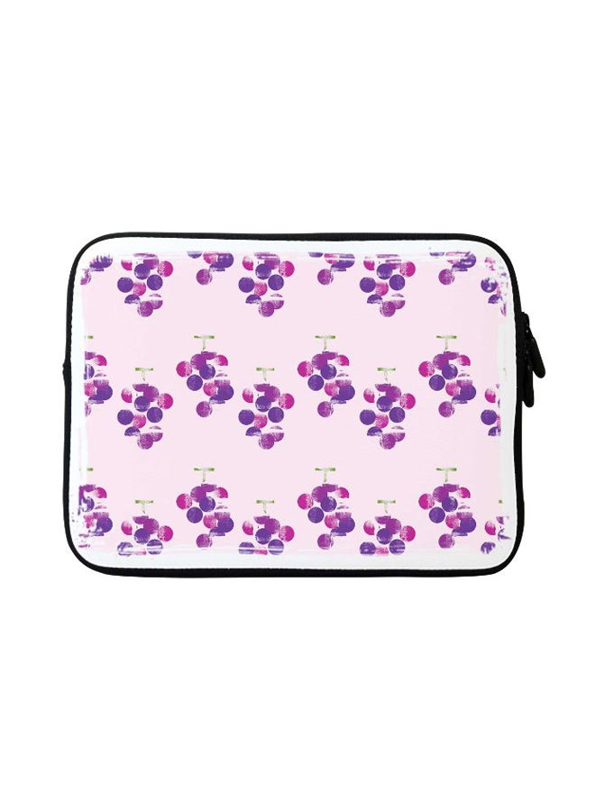 Stylizedd Hanging Grapes Designer Sleeve With Strap For Apple MacBook Multicolour - Image 2