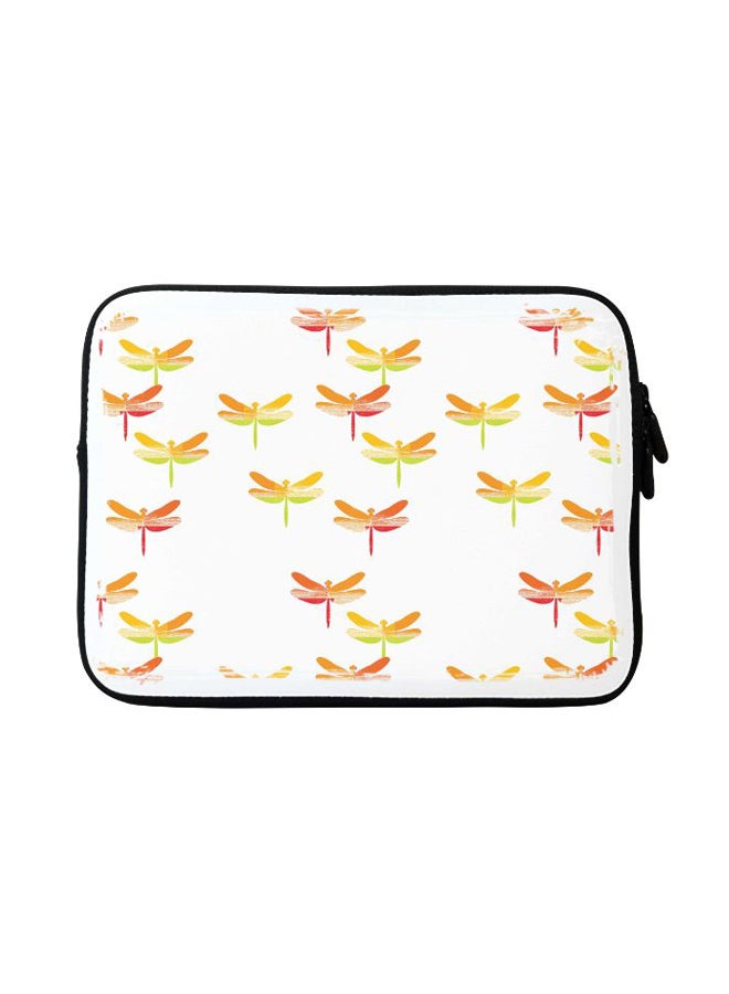 Stylizedd Firefly Designer Sleeve With Strap For Apple MacBook White/Orange - Image 1