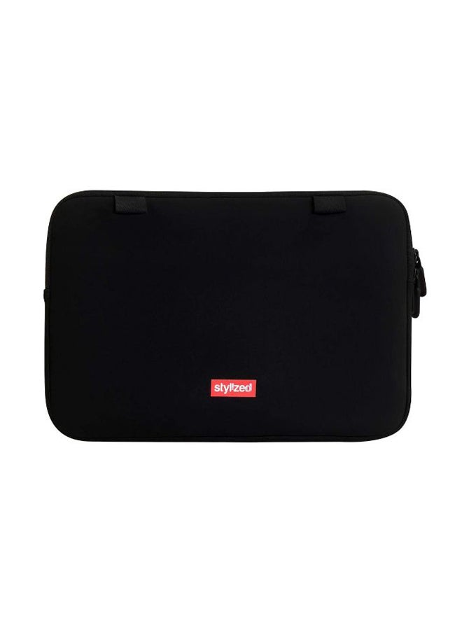 Stylizedd - Triabstract Designer Sleeve With Strap For Apple MacBook Multicolour - Image 1