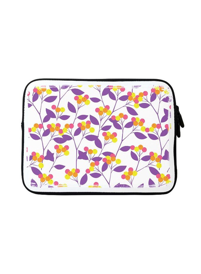 Stylizedd - Purple Spring Designer Sleeve With Strap For Apple MacBook Multicolour - Image 1