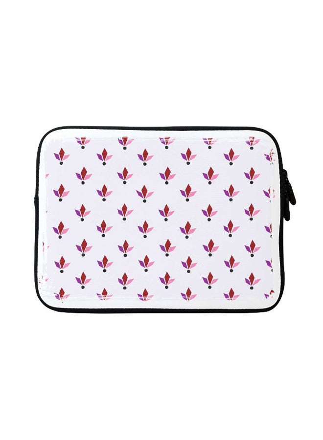 ستايلايزد حافظة بتصميم شارة الإرستقراطية مزودة بحزام للكمبيوتر المحمول أبل ماك بوك رمادي - Image 1