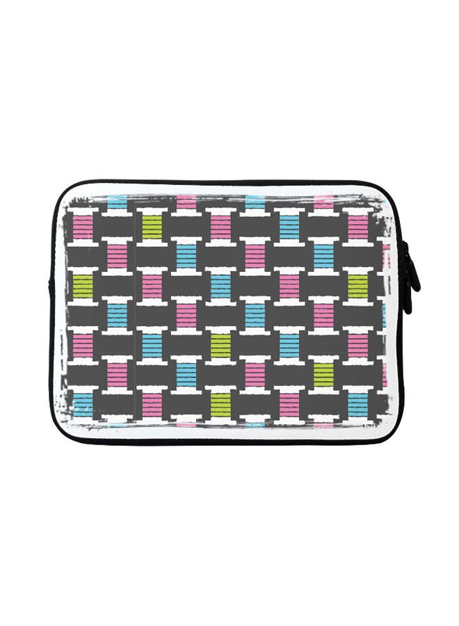 Stylizedd Thread Roll Designer Sleeve With Strap For Apple MacBook Multicolour - Image 1