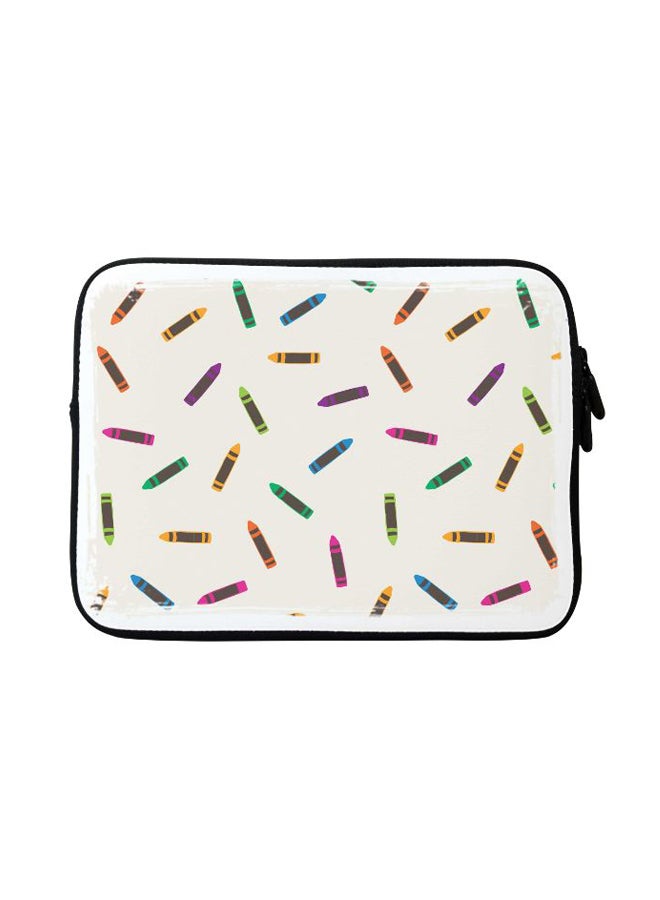 ستايلايزد حقيبة مزودة بحزام بتصميم على شكل أقلام التلوين لجهاز أبل ماك بوك بيج - Image 1